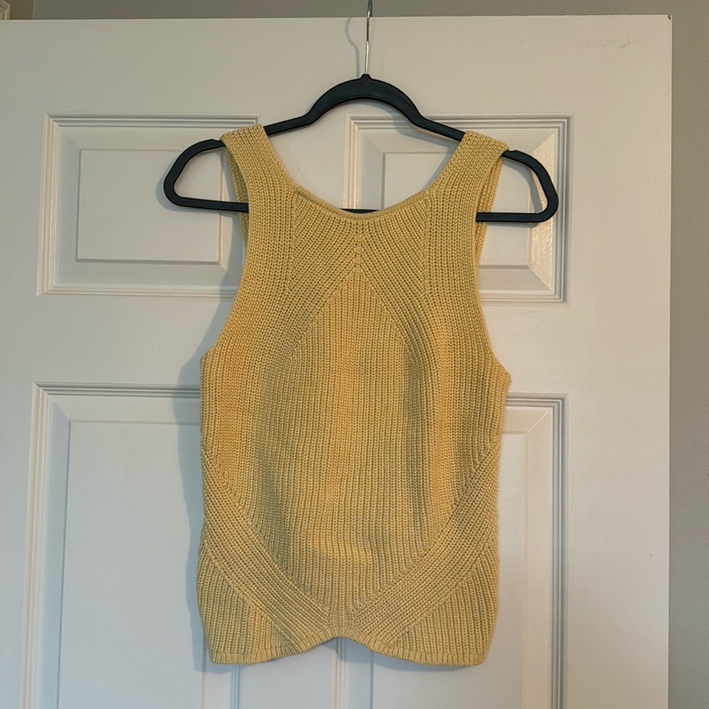 Express knit/sweater tank top